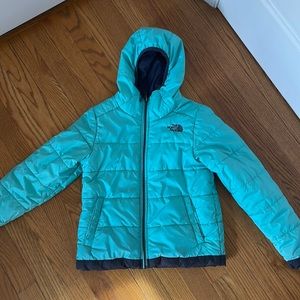The North Face Girls Reversible Perrito Hooded Jacket